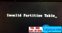 电脑开机显示invalid partition table怎么办 每次开机